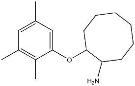 2-(2,3,5-trimethylphenoxy)cyclooctan-1-amine Struktur