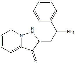 2-(2-amino-2-phenylethyl)-2H,3H-[1,2,4]triazolo[3,4-a]pyridin-3-one Struktur