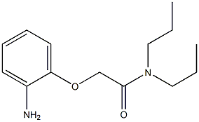 2-(2-aminophenoxy)-N,N-dipropylacetamide Struktur