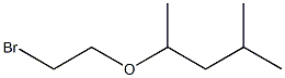 2-(2-bromoethoxy)-4-methylpentane Struktur