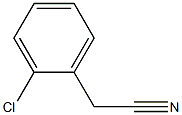 2-(2-chlorophenyl)acetonitrile Struktur