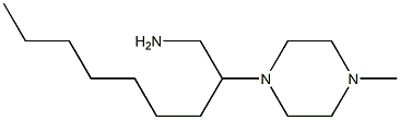 2-(4-methylpiperazin-1-yl)nonan-1-amine Struktur