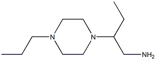 2-(4-propylpiperazin-1-yl)butan-1-amine Struktur