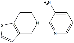 2-(6,7-dihydrothieno[3,2-c]pyridin-5(4H)-yl)pyridin-3-amine Struktur