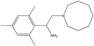 2-(azocan-1-yl)-1-(2,4,6-trimethylphenyl)ethan-1-amine Struktur