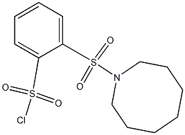 2-(azocane-1-sulfonyl)benzene-1-sulfonyl chloride Struktur