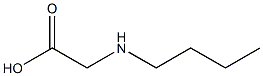 2-(butylamino)acetic acid Struktur