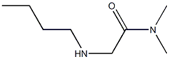 2-(butylamino)-N,N-dimethylacetamide Struktur