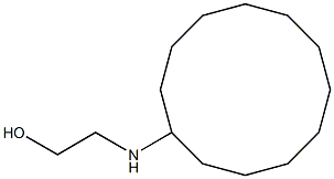 2-(cyclododecylamino)ethan-1-ol Struktur