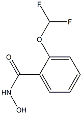 2-(difluoromethoxy)-N-hydroxybenzamide Struktur