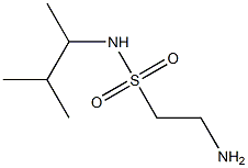 2-amino-N-(3-methylbutan-2-yl)ethane-1-sulfonamide Struktur