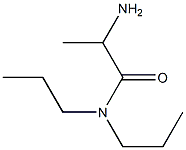 2-amino-N,N-dipropylpropanamide Struktur