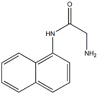 2-amino-N-1-naphthylacetamide Struktur