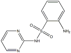 2-amino-N-pyrimidin-2-ylbenzenesulfonamide Struktur