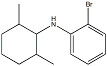 2-bromo-N-(2,6-dimethylcyclohexyl)aniline Struktur