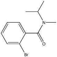 2-bromo-N-isopropyl-N-methylbenzamide Struktur