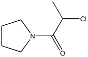 2-chloro-1-(pyrrolidin-1-yl)propan-1-one Struktur