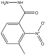 3-methyl-2-nitrobenzohydrazide Struktur