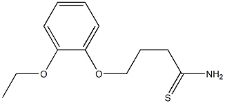 4-(2-ethoxyphenoxy)butanethioamide Struktur