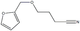 4-(2-furylmethoxy)butanenitrile Struktur