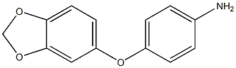 4-(2H-1,3-benzodioxol-5-yloxy)aniline Struktur