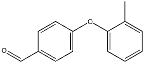 4-(2-methylphenoxy)benzaldehyde Struktur