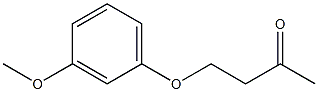 4-(3-methoxyphenoxy)butan-2-one Struktur