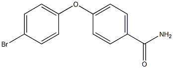 4-(4-bromophenoxy)benzamide Struktur