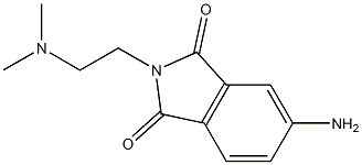 5-amino-2-[2-(dimethylamino)ethyl]-2,3-dihydro-1H-isoindole-1,3-dione Struktur