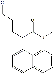 5-chloro-N-ethyl-N-(naphthalen-1-yl)pentanamide Struktur