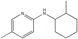 5-methyl-N-(2-methylcyclohexyl)pyridin-2-amine Struktur