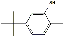 5-tert-butyl-2-methylbenzene-1-thiol Struktur