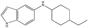 N-(4-ethylcyclohexyl)-1H-indol-5-amine Struktur