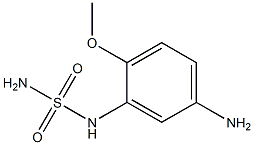 N-(5-amino-2-methoxyphenyl)sulfamide Struktur