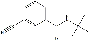 N-(tert-butyl)-3-cyanobenzamide Struktur