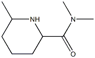 N,N,6-trimethylpiperidine-2-carboxamide Struktur