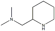 N,N-dimethyl-N-(piperidin-2-ylmethyl)amine Struktur