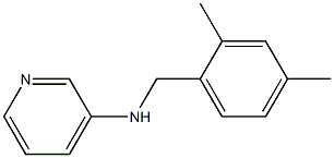 N-[(2,4-dimethylphenyl)methyl]pyridin-3-amine Struktur