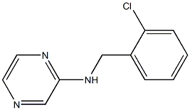 N-[(2-chlorophenyl)methyl]pyrazin-2-amine Struktur