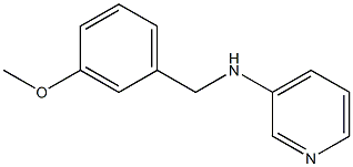 N-[(3-methoxyphenyl)methyl]pyridin-3-amine Struktur