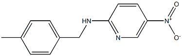 N-[(4-methylphenyl)methyl]-5-nitropyridin-2-amine Struktur