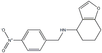 N-[(4-nitrophenyl)methyl]-4,5,6,7-tetrahydro-1-benzofuran-4-amine Struktur