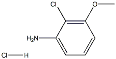 2-Chloro-3-methoxyaniline hydrochloride Struktur