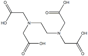 EDTA, 0.10 Molar Solution Struktur