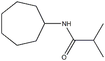 N-cycloheptyl-2-methylpropanamide Struktur