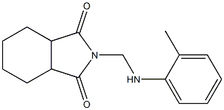 2-(2-toluidinomethyl)hexahydro-1H-isoindole-1,3(2H)-dione Struktur