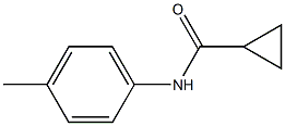 N-(4-methylphenyl)cyclopropanecarboxamide Struktur