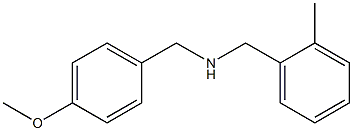 N-(4-methoxybenzyl)(2-methylphenyl)methanamine Struktur