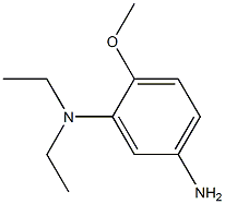 3-Diethylamino-4-methoxyaniline Struktur