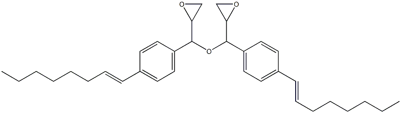 4-(1-Octenyl)phenylglycidyl ether Struktur